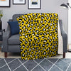 Yellow Leopard Blanket-grizzshop