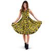 Yellow Leopard Dress-grizzshop