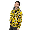 Load image into Gallery viewer, Yellow Leopard Men&#39;s Hoodie-grizzshop