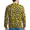 Yellow Leopard Men's Sweatshirt-grizzshop