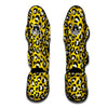 Yellow Leopard Muay Thai Shin Guard-grizzshop