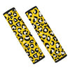 Yellow Leopard Seat Belt Cover-grizzshop