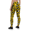 Yellow Leopard Women's Leggings-grizzshop