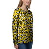 Yellow Leopard Women's Sweatshirt-grizzshop