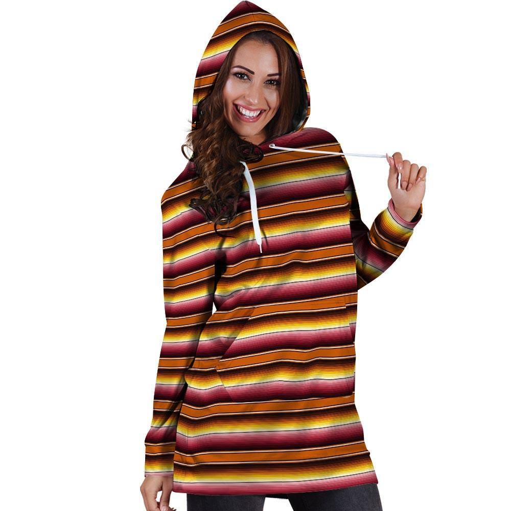 Yellow Mexican Baja Hoodie Dress-grizzshop