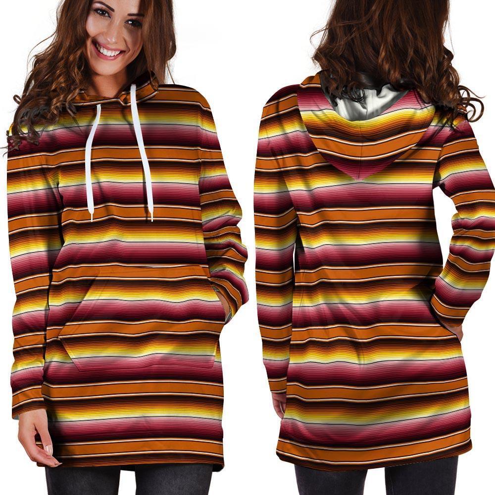 Yellow Mexican Baja Hoodie Dress-grizzshop