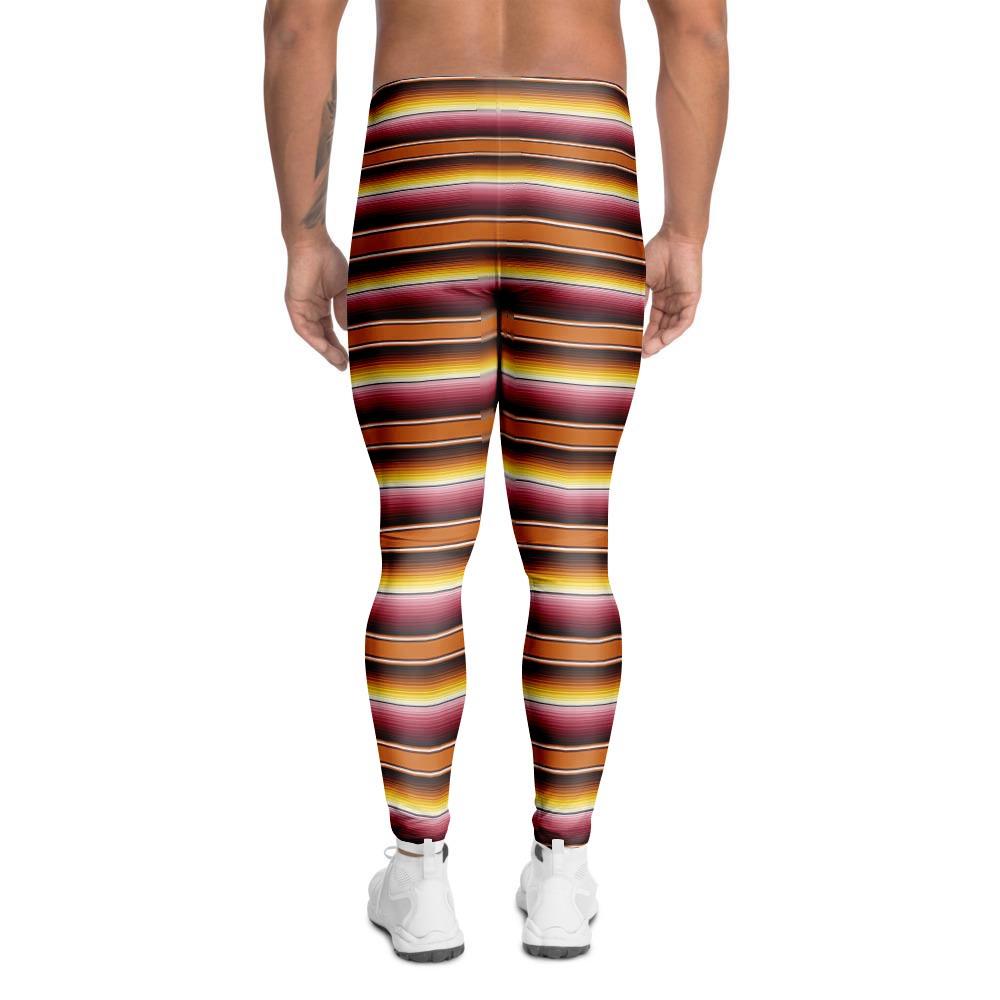 Yellow Mexican Baja Men's Leggings-grizzshop