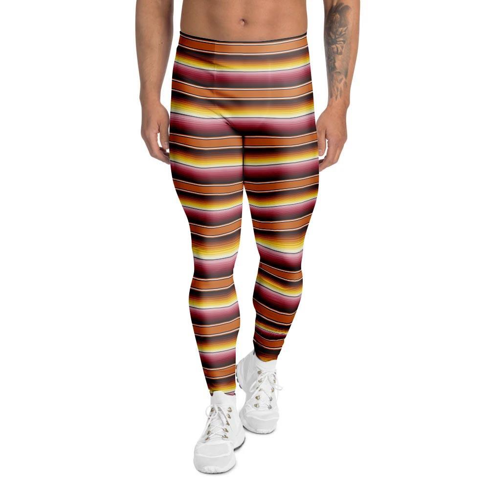 Yellow Mexican Baja Men's Leggings-grizzshop