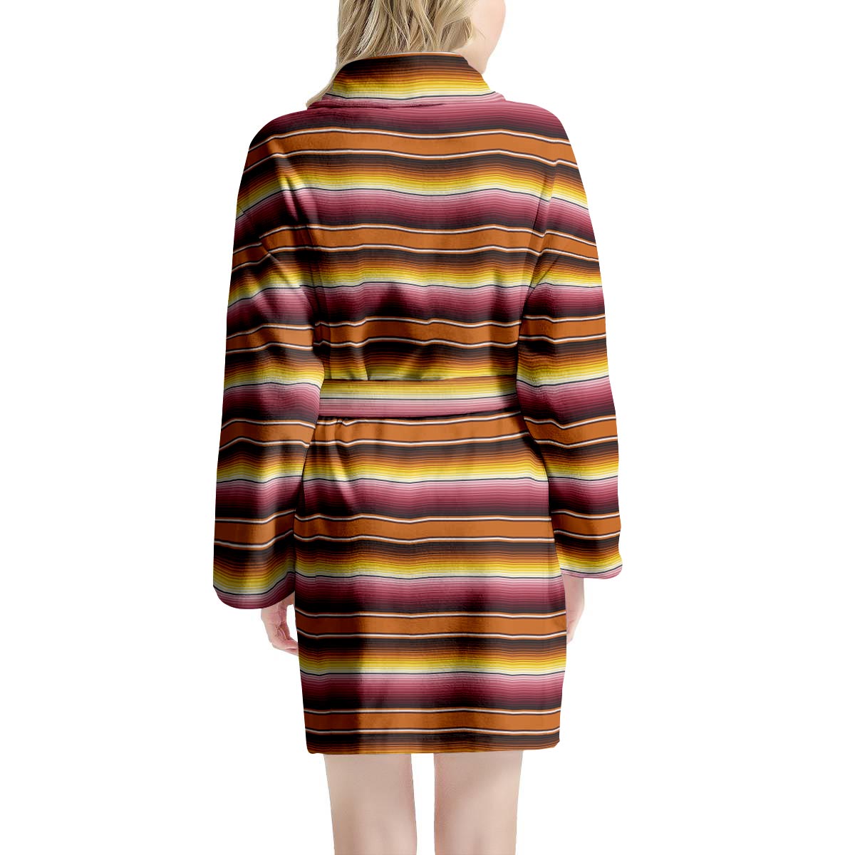 Yellow Mexican Baja Women's Robe-grizzshop