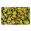 Yellow Monarch Butterfly Door Mat-grizzshop