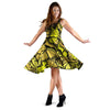 Yellow Monarch Butterfly Dress-grizzshop