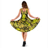 Yellow Monarch Butterfly Dress-grizzshop