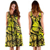 Yellow Monarch Butterfly Dress-grizzshop