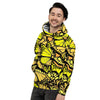 Yellow Monarch Butterfly Men's Hoodie-grizzshop