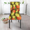 Yellow Neon Pineapple Hawaiian Print Chair Cover-grizzshop