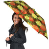 Yellow Neon Pineapple Hawaiian Print Umbrella-grizzshop