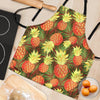 Yellow Neon Pineapple Hawaiian Print Women's Apron-grizzshop