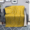 Yellow Paisley Bandana Print Blanket-grizzshop