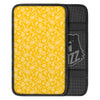 Yellow Paisley Bandana Print Car Center Console Cover-grizzshop