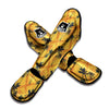 Yellow Palm Tree Hawaiian Print Muay Thai Shin Guard-grizzshop