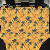 Yellow Palm Tree Hawaiian Print Pet Car Seat Cover-grizzshop