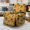 Yellow Palm Tree Hawaiian Print Recliner Cover-grizzshop