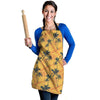 Yellow Palm Tree Hawaiian Print Women's Apron-grizzshop