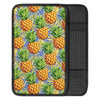 Yellow Pineapple Hawaiian Print Car Console Cover-grizzshop