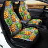 Yellow Pineapple Hawaiian Print Car Seat Covers-grizzshop