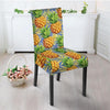 Yellow Pineapple Hawaiian Print Chair Cover-grizzshop
