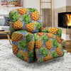 Yellow Pineapple Hawaiian Print Recliner Cover-grizzshop