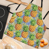 Yellow Pineapple Hawaiian Print Women's Apron-grizzshop