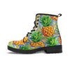 Yellow Pineapple Hawaiian Print Women's Boots-grizzshop