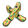 Yellow Pineapple Print Muay Thai Shin Guard-grizzshop