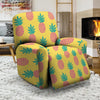 Yellow Pineapple Print Recliner Cover-grizzshop