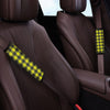 Yellow Plaid Seat Belt Cover-grizzshop