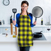 Load image into Gallery viewer, Yellow Plaid Women&#39;s Apron-grizzshop