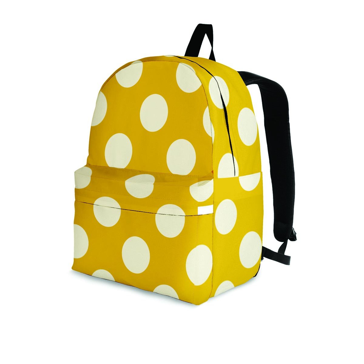 Yellow Polka Dot Backpack-grizzshop