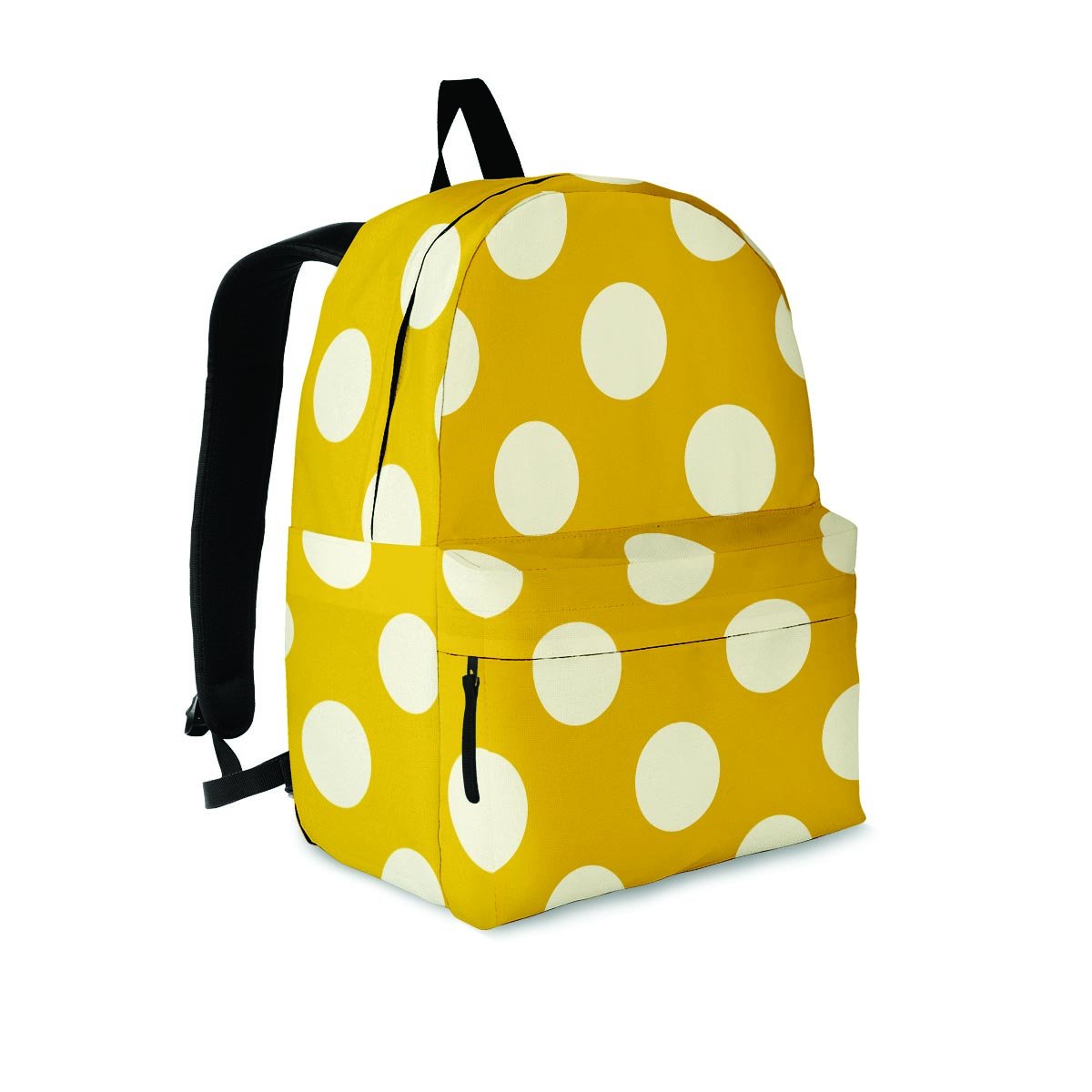 Yellow Polka Dot Backpack-grizzshop
