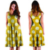 Yellow Polka Dot Dress-grizzshop