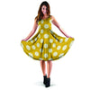 Yellow Polka Dot Dress-grizzshop