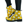 Yellow Polka Dot Women's Boots-grizzshop