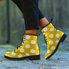 Yellow Polka Dot Women's Boots-grizzshop