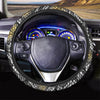 Yellow Snakeskin print Steering Wheel Cover-grizzshop