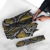 Yellow Snakeskin print Umbrella-grizzshop