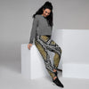Load image into Gallery viewer, Yellow Snakeskin print Women&#39;s Joggers-grizzshop
