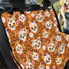 Yellow Sugar Skull Pet Car Seat Cover-grizzshop