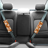 Yellow Sugar Skull Seat Belt Cover-grizzshop