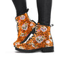 Yellow Sugar Skull Women's Boots-grizzshop