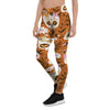 Yellow Sugar Skull Women's Leggings-grizzshop